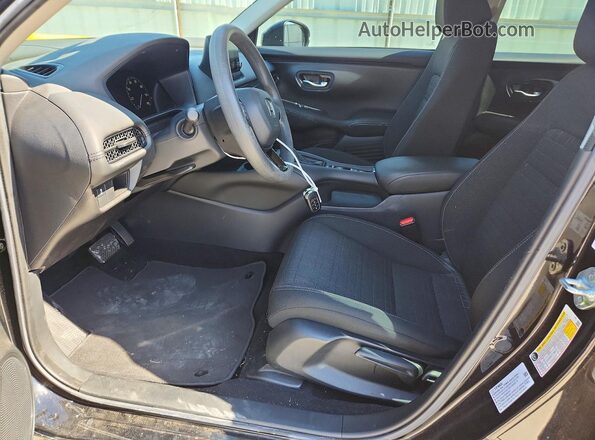 3CZRZ1H30RM750763 2024 HONDA HR-V Black Вид салону спереду
