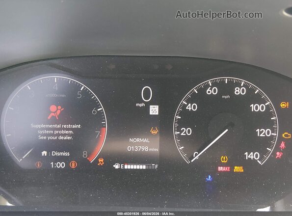 3CZRZ1H30SM744919 2025 HONDA HR-V Blue Հետևի նստատեղերի տեսք