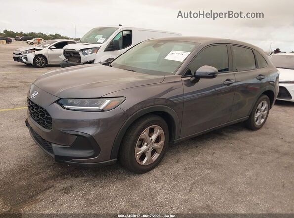 3CZRZ1H31PM701939 2023 HONDA HR-V Gray Vista tres cuartos delantera izquierda