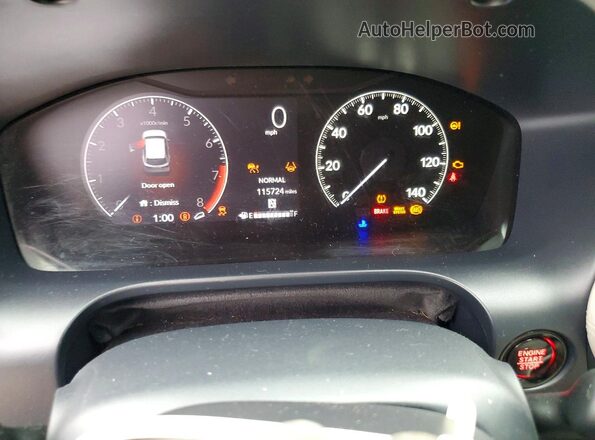 3CZRZ1H32PM713629 2023 HONDA HR-V White Սարքավորումների վահանակի տեսք