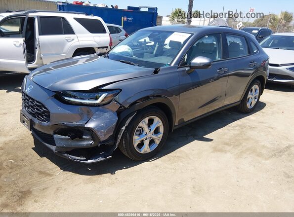 3CZRZ1H34PM721442 2023 HONDA HR-V Серый Передняя левая четверть
