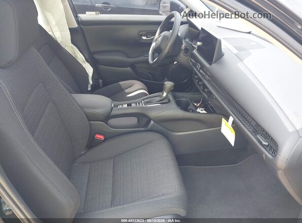 3CZRZ1H34TM723783 2026 HONDA HR-V Black Front interior view