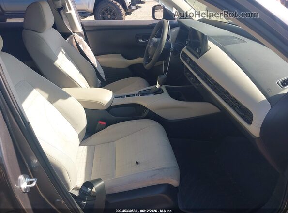 3CZRZ1H35PM724477 2023 HONDA HR-V Gray Widok wnętrza z przodu