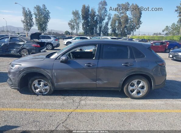 3CZRZ1H35PM724477 2023 HONDA HR-V Gray Widok wnętrza 360 stopni