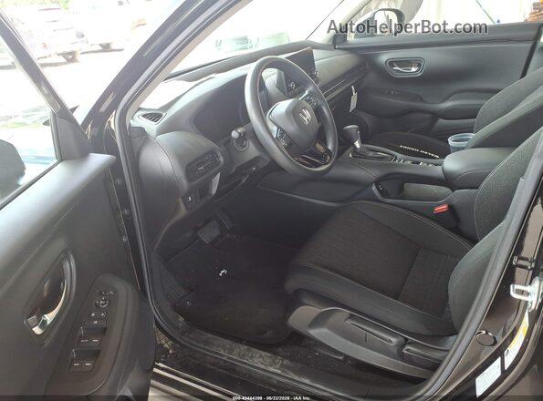 3CZRZ1H35RM705754 2024 HONDA HR-V Black Widok wnętrza z przodu