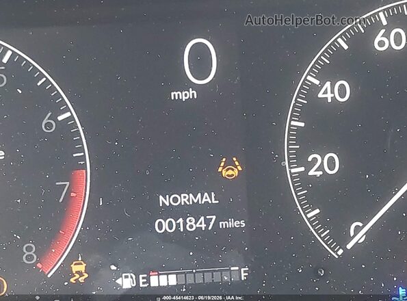 3CZRZ1H35TM741113 2026 HONDA HR-V Black Vista interior de 360 grados