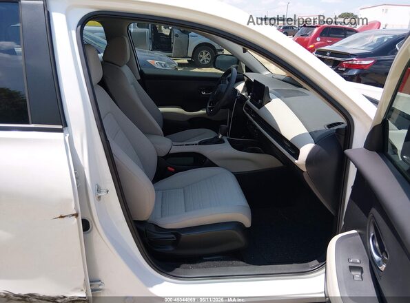 3CZRZ1H36SM720950 2025 HONDA HR-V White Widok wnętrza z przodu