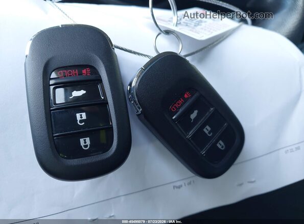 3CZRZ1H36TM733084 2026 HONDA HR-V Black Առջևի վահանակի տեսք