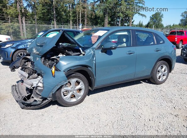 3CZRZ1H37RM752445 2024 HONDA HR-V Blue Front left
