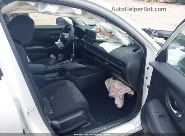 3CZRZ1H37SM724778 2025 HONDA HR-V White Widok wnętrza z przodu