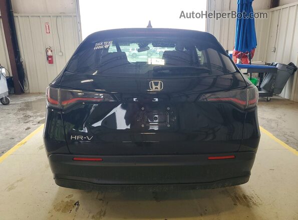 3CZRZ1H38SM700974 2025 HONDA HR-V Black Հետևի տեսք