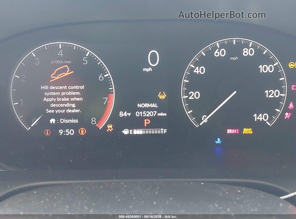 3CZRZ1H38SM726460 2025 HONDA HR-V Белый 