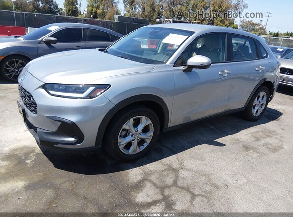 3CZRZ1H38SM730878 2025 HONDA HR-V Gray Առջևի ձախ երեք քառորդ տեսարան