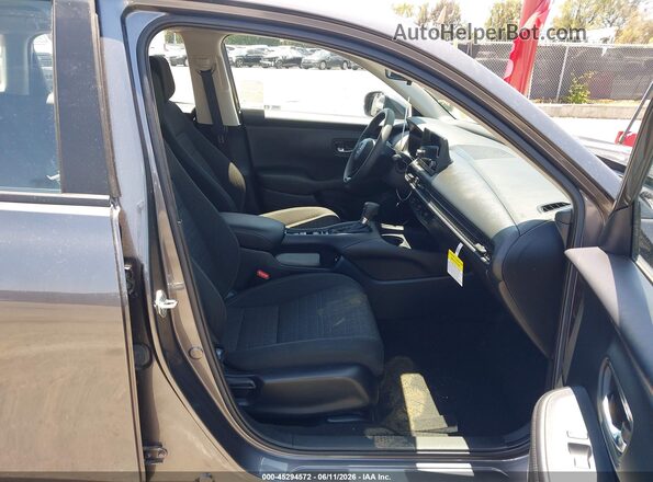 3CZRZ1H39PM710341 2023 HONDA HR-V Серый Вид салона спереди