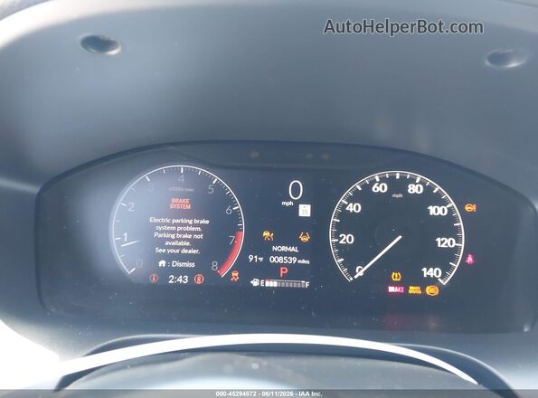 3CZRZ1H39PM710341 2023 HONDA HR-V Серый Вид задних сидений