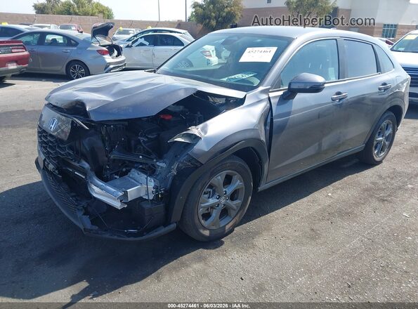 3CZRZ1H39TM741440 2026 HONDA HR-V Gray Առջևի ձախ երեք քառորդ տեսարան