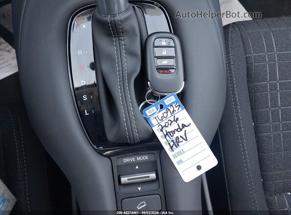 3CZRZ1H39TM741440 2026 HONDA HR-V Gray Առջևի վահանակի տեսք