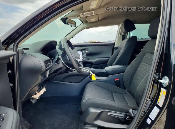 3CZRZ1H3XTM733590 2026 HONDA HR-V Black Front interior view