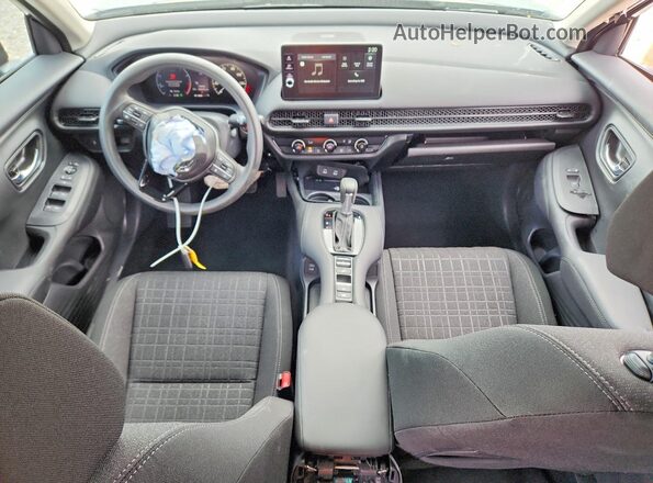 3CZRZ1H3XTM733590 2026 HONDA HR-V Black Dashboard view