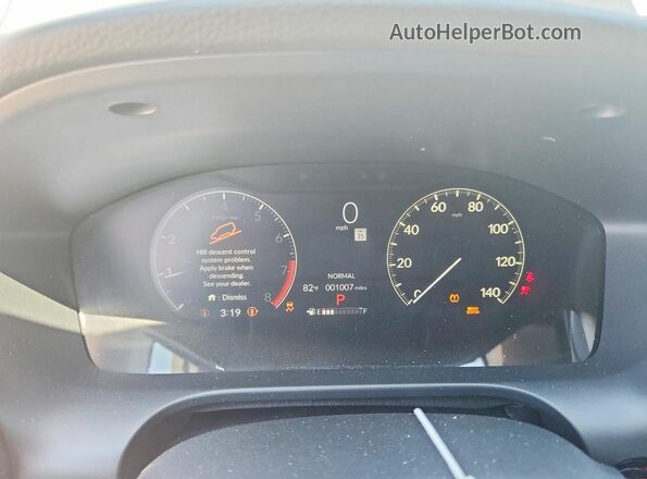 3CZRZ1H3XTM738434 2026 HONDA HR-V Gray ხელსაწყოთა პანელის ხედი
