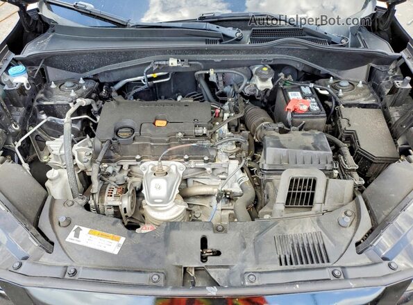 3CZRZ1H50PM729698 2023 HONDA HR-V Black Engine compartment view
