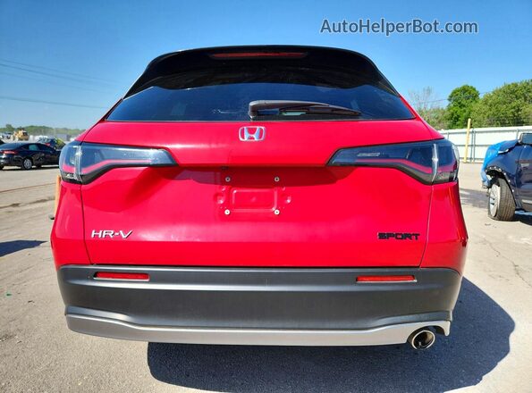 3CZRZ1H50PM731063 2023 HONDA HR-V Red Rear view