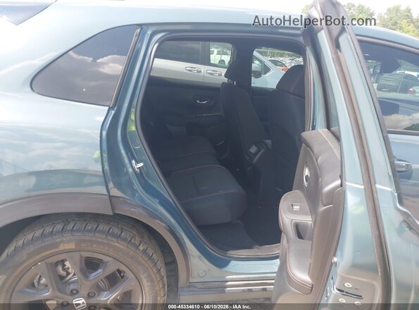 3CZRZ1H50RM733527 2024 HONDA HR-V Blue VIN sticker view