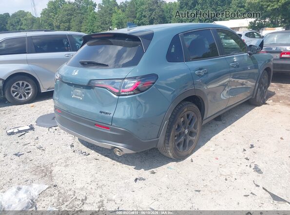 3CZRZ1H50RM733527 2024 HONDA HR-V Blue Rear right