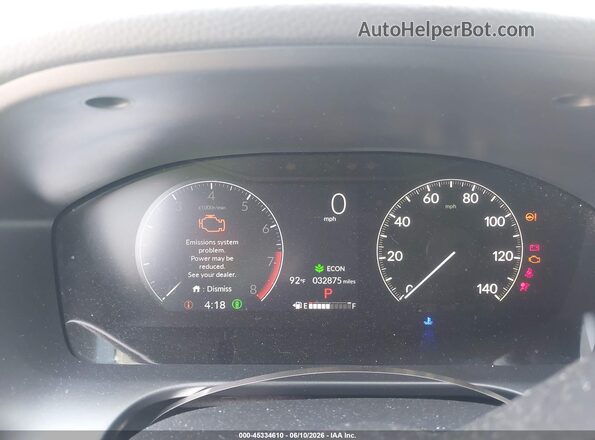 3CZRZ1H50RM733527 2024 HONDA HR-V Blue Rear seats view