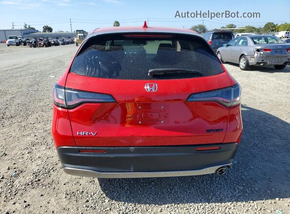 3CZRZ1H50RM740381 2024 HONDA HR-V Red Вид ззаду