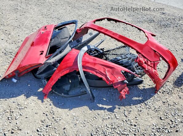 3CZRZ1H50RM740381 2024 HONDA HR-V Red Вид наклейки з VIN-кодом