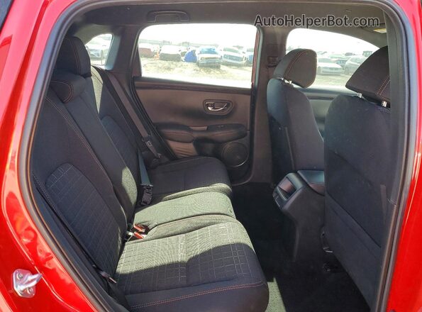 3CZRZ1H50RM740381 2024 HONDA HR-V Red Вид задньої частини салону