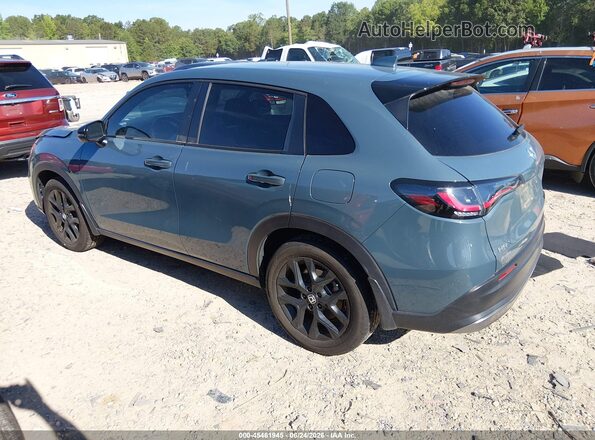 3CZRZ1H52RM753858 2024 HONDA HR-V Teal Rear left
