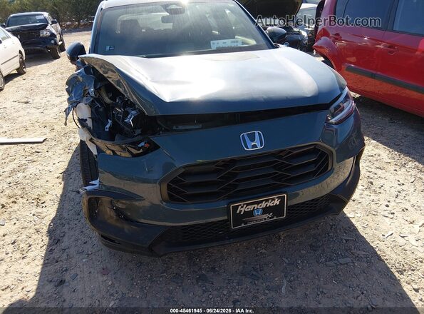 3CZRZ1H52RM753858 2024 HONDA HR-V Teal Front view