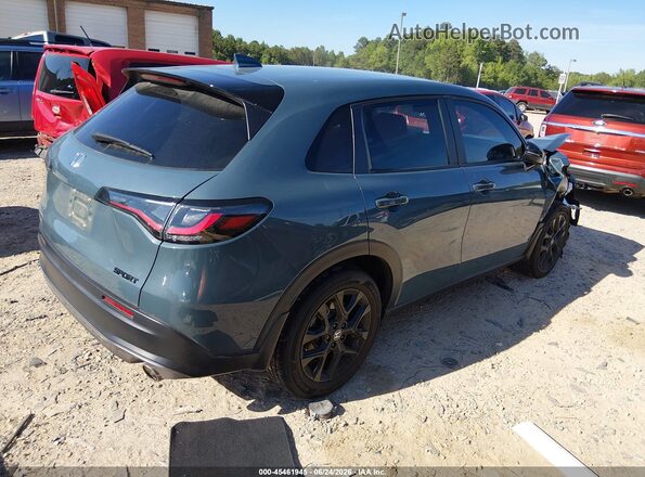 3CZRZ1H52RM753858 2024 HONDA HR-V Teal Rear right