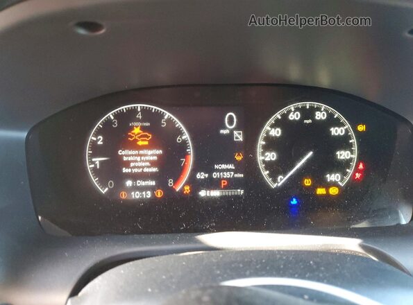 3CZRZ1H52SM709896 2025 HONDA HR-V Black Vista del cuadro de instrumentos