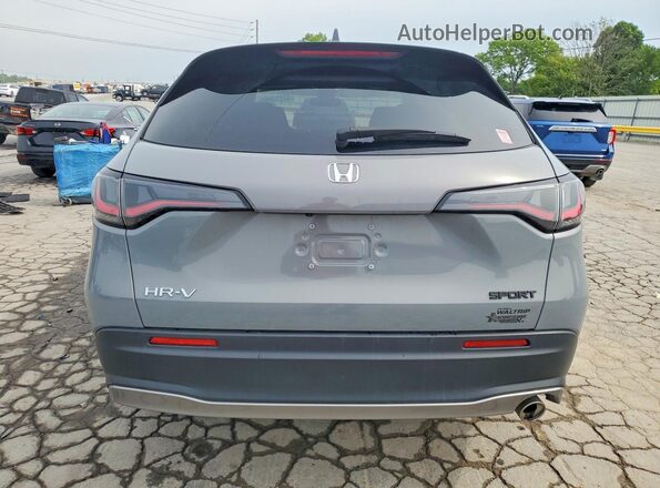 3CZRZ1H52SM752392 2025 HONDA HR-V Gray Rear view