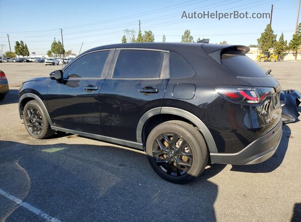 3CZRZ1H53PM717495 2023 HONDA HR-V Black Հետևի ձախ