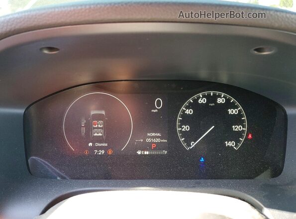 3CZRZ1H53PM717495 2023 HONDA HR-V Black Սարքավորումների վահանակի տեսք