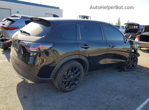 3CZRZ1H53PM717495 2023 HONDA HR-V Black Հետևի աջ