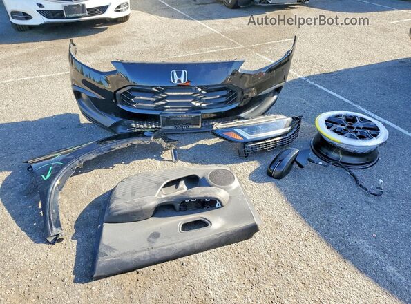 3CZRZ1H53PM717495 2023 HONDA HR-V Black Շարժիչի բաժամունքի տեսք