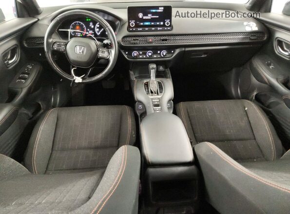 3CZRZ1H53PM721207 2023 HONDA HR-V White Dashboard view