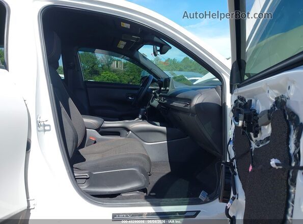 3CZRZ1H54PM700625 2023 HONDA HR-V White Widok wnętrza z przodu