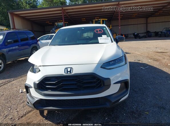 3CZRZ1H54PM700625 2023 HONDA HR-V White Widok wnętrza z tyłu