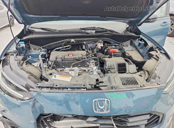 3CZRZ1H54SM757416 2025 HONDA HR-V Blue Widok komory silnika