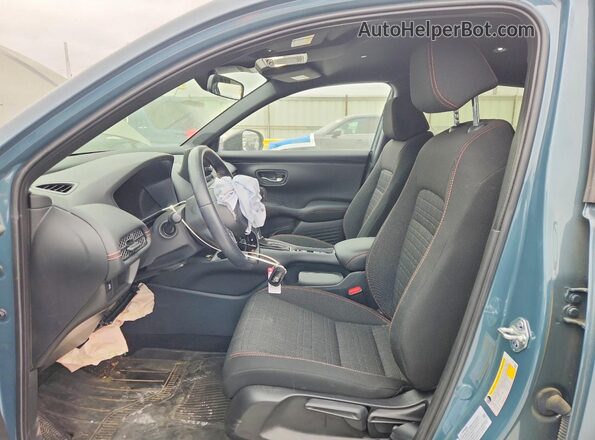 3CZRZ1H54SM757416 2025 HONDA HR-V Blue Widok wnętrza z przodu
