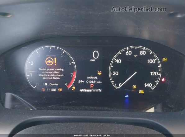 3CZRZ1H54TM712266 2026 HONDA HR-V Gray უკანა სავარძლების ხედი