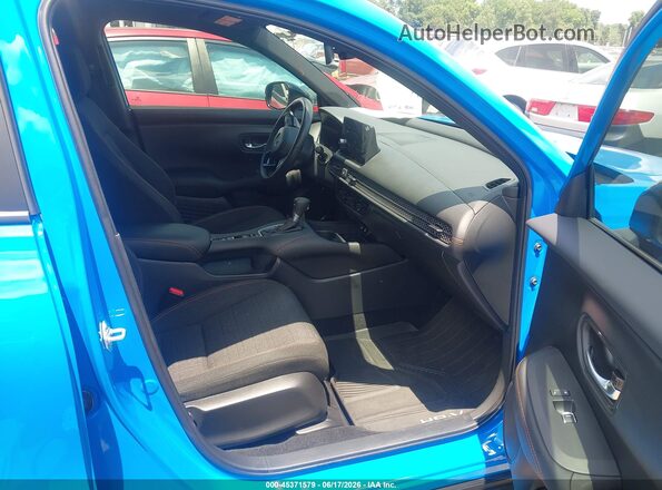 3CZRZ1H54TM727818 2026 HONDA HR-V Blue Front interior view