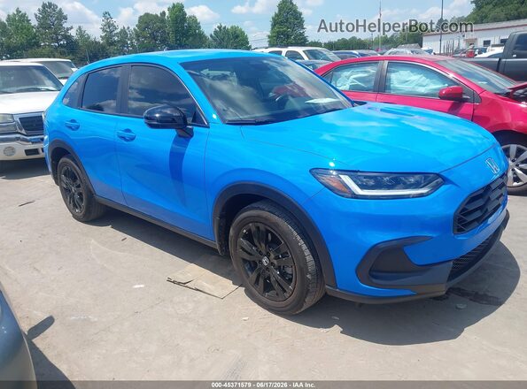 3CZRZ1H54TM727818 2026 HONDA HR-V Blue Rear interior view