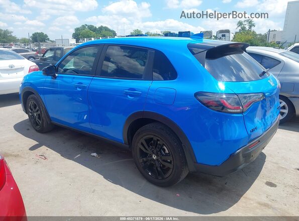 3CZRZ1H54TM727818 2026 HONDA HR-V Blue 360 interior view